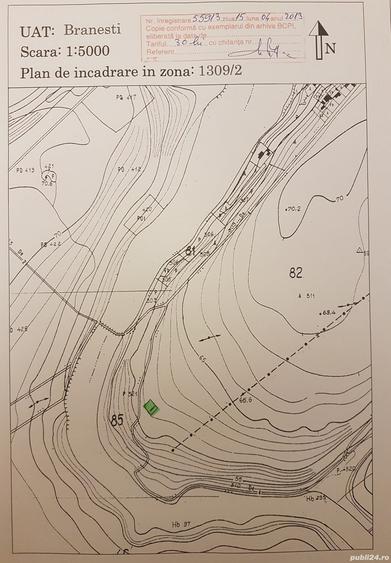 Teren Branesti, cu vedere la lac! - 1