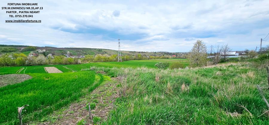 Teren Construcții intravilan de 3550 mp, în Exterior Nord