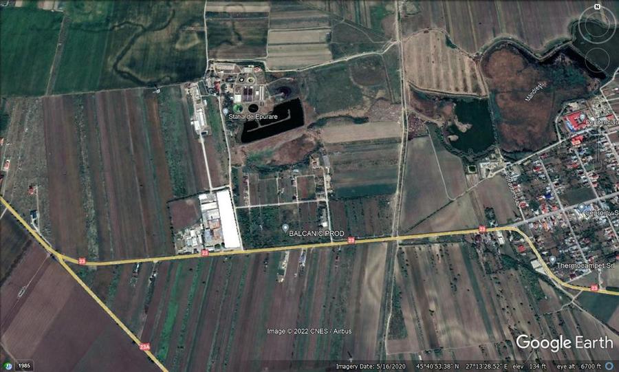 Teren Construcții intravilan de 14000 mp, în Sud-Est