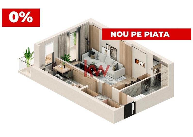 Garsonieră decomandată în Valea Lupului
