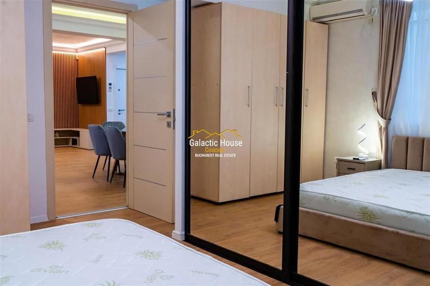 Apartament cu 3 camere decomandat, mobilat în Herăstrău