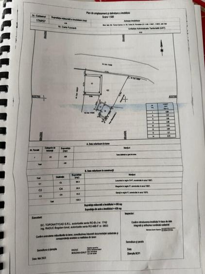 Casă cu 3 camere cu Teren 566 Mp în Iași