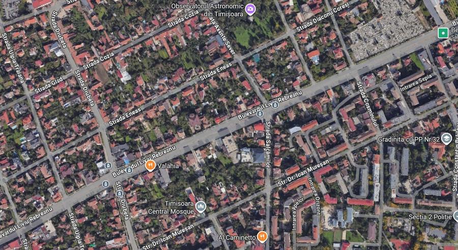 Teren Construcții intravilan de 706 mp, în Girocului