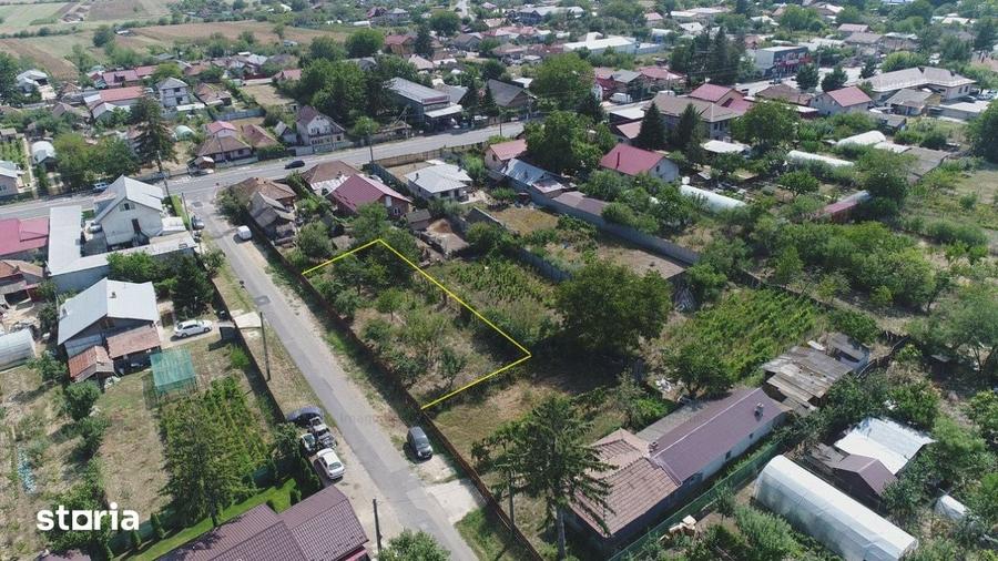 Teren de 500 mp, în Moara Vlăsiei