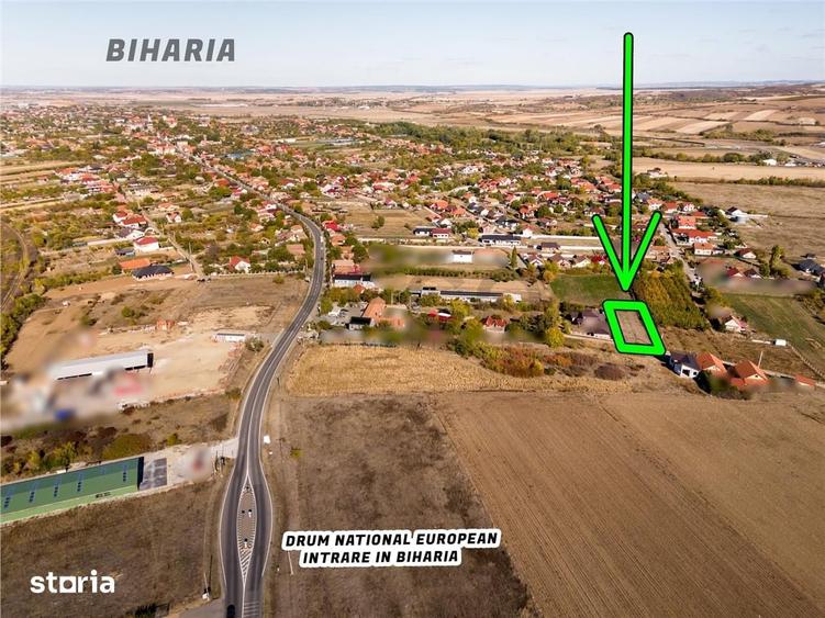 Teren de 750 mp, în Biharia