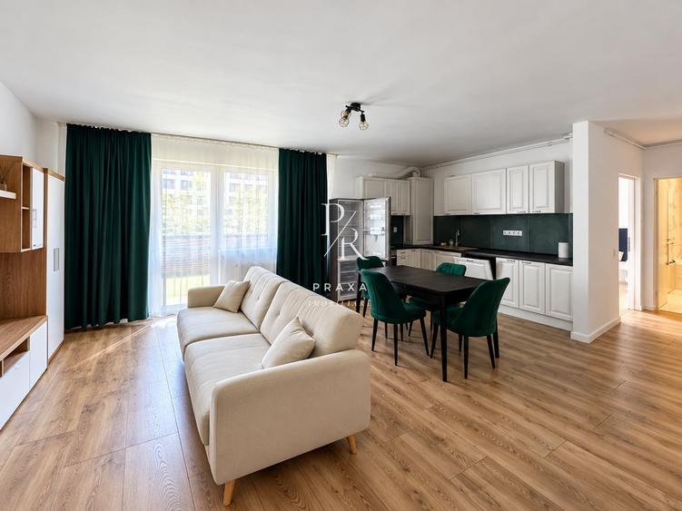 Apartament cu 2 camere semidecomandat, mobilat în Florești