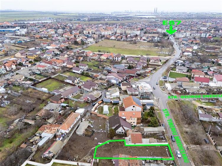 Teren Construcții intravilan de 472 mp, în Agigea