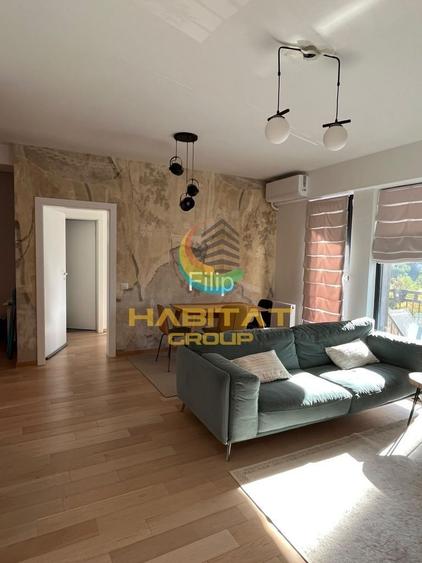 Apartament cu 2 camere semidecomandat, mobilat în Tineretului