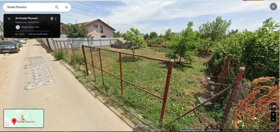 Teren Mogosoaia, Ilfov - 301.46 mp, intravilan, curti constructii, utilitati, ingradit - 2