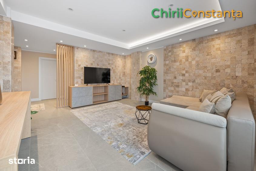 Apartament cu 3 camere, mobilat în Tomis Plus
