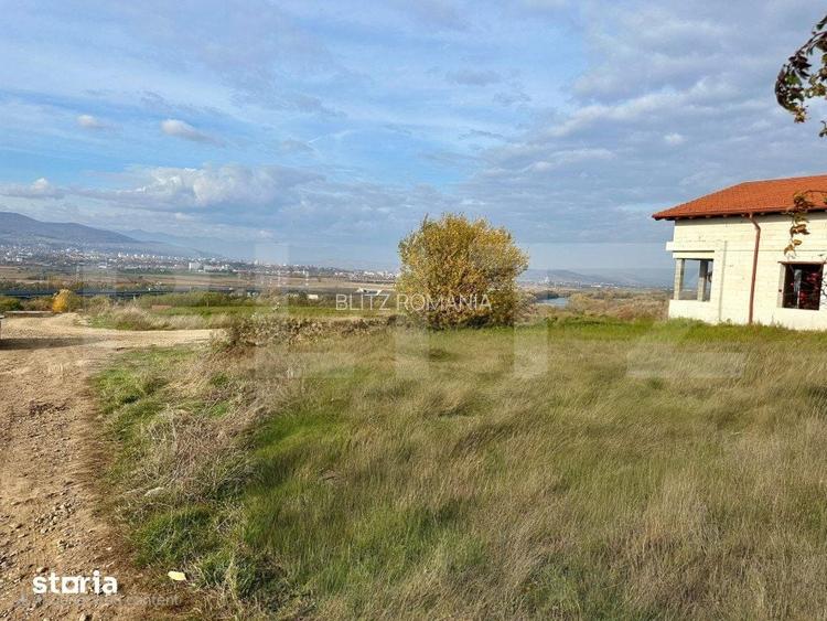 Teren intravilan, 1000 mp, cu utilitati si vedere panoramica, com. Ciu