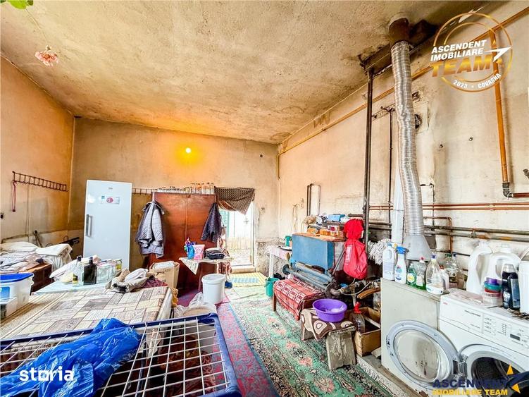 Casă cu 2 camere cu Teren 709 Mp în Central