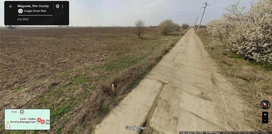 Teren de 1725 mp, în Dărăști-Ilfov