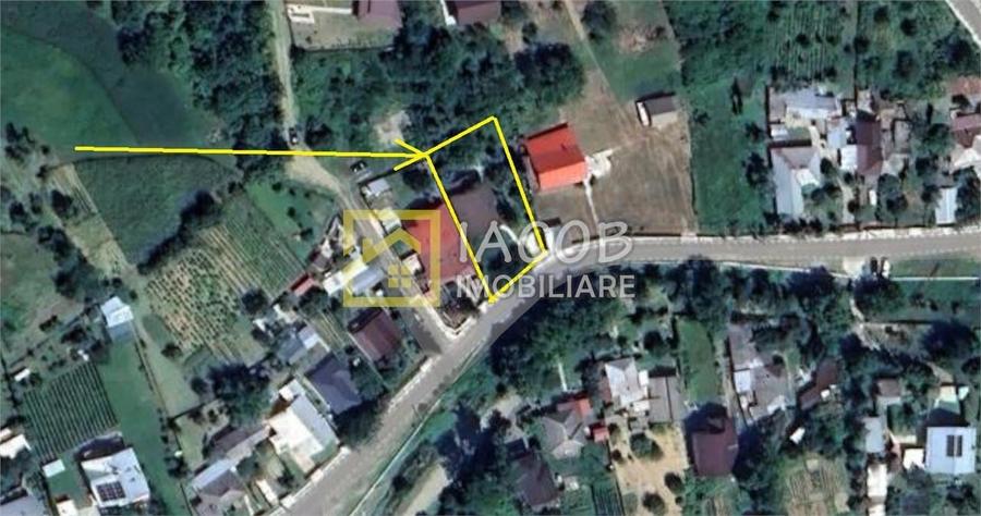 Casă individuală cu 4 camere cu Canalizare în Măgura