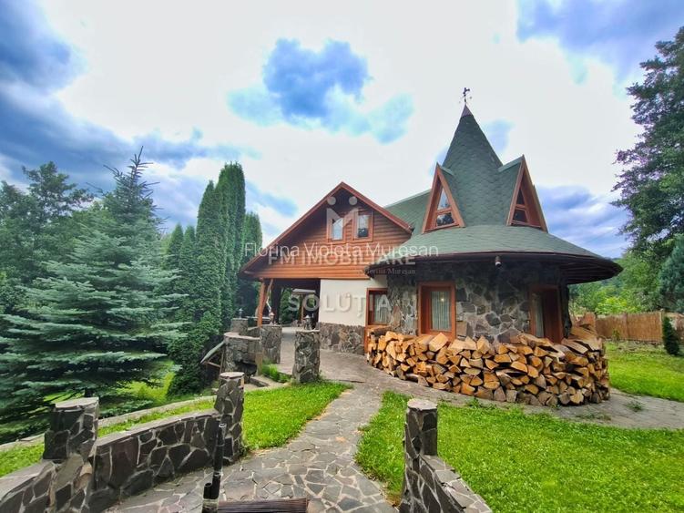Cabană P+M - 4 dormitoare-14,5 ari teren - Groapele Chiuzbăii