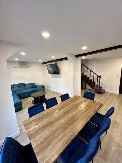Apartament cu 4 camere decomandat, mobilat în Cloșca