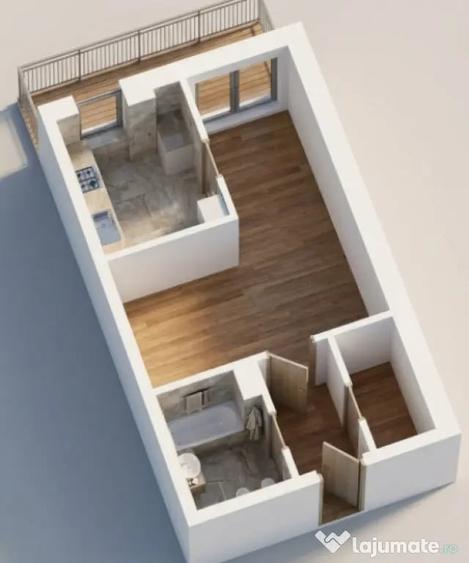 BLOC NOU! 1680E/MP SEMFINISAT TVA INCLUS! zona Terra! - Floresti (Cluj) - 1