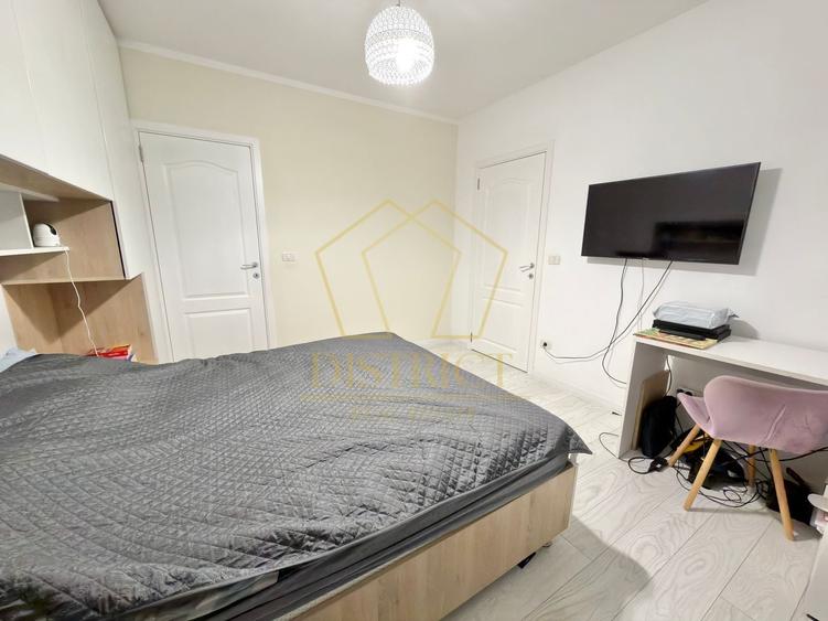 Apartament cu 2 camere semidecomandat, mobilat în Giroc
