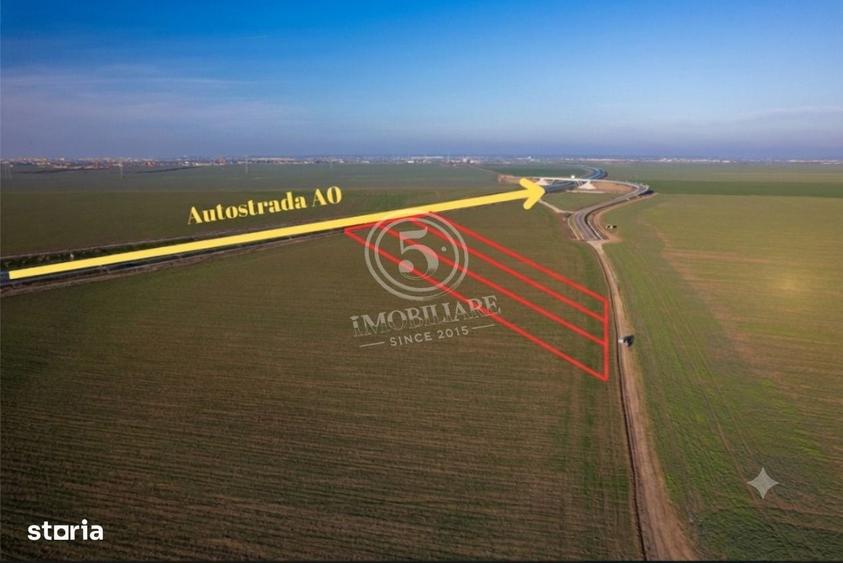 Teren 6913 mp pentru Hale Investitie Ideala langa Autostrada A0 - 4