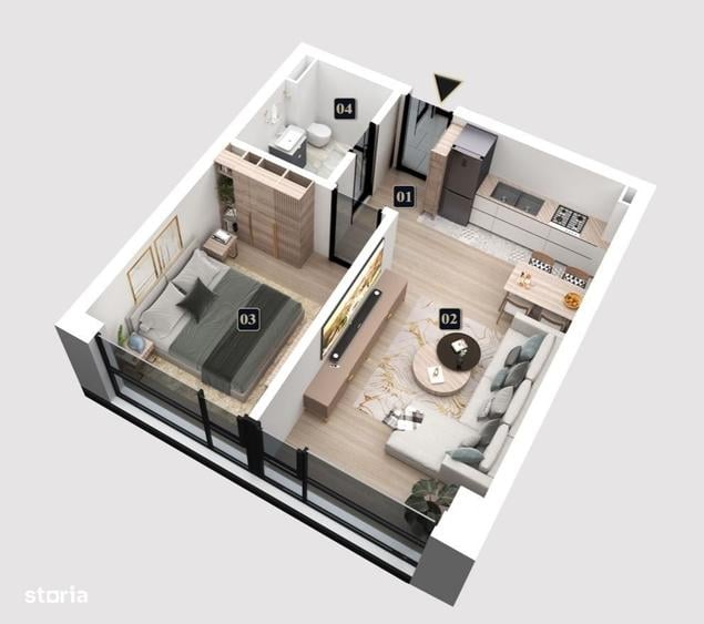 Studio | Ansamblu privat | TVA inclus - 4