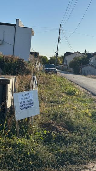 Teren Construcții intravilan de 452 mp, în Berceni