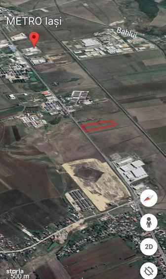 Teren de 5000 mp, în Lețcani