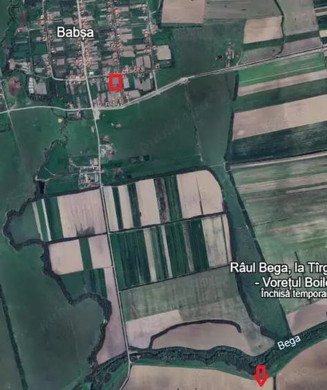 Teren de 4500 mp, în Babșa