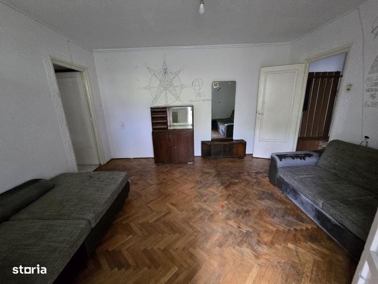 Apartament cu 2 camere semidecomandat în Șagului