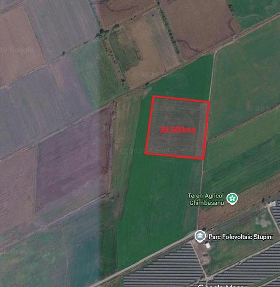 Teren Construcții intravilan de 30500 mp, în Exterior Nord