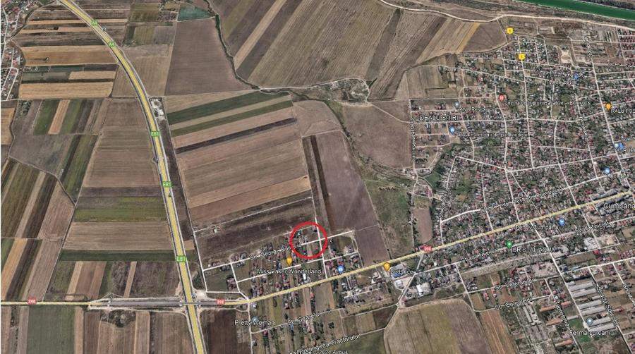 Teren de 1100 mp, în Cumpăna