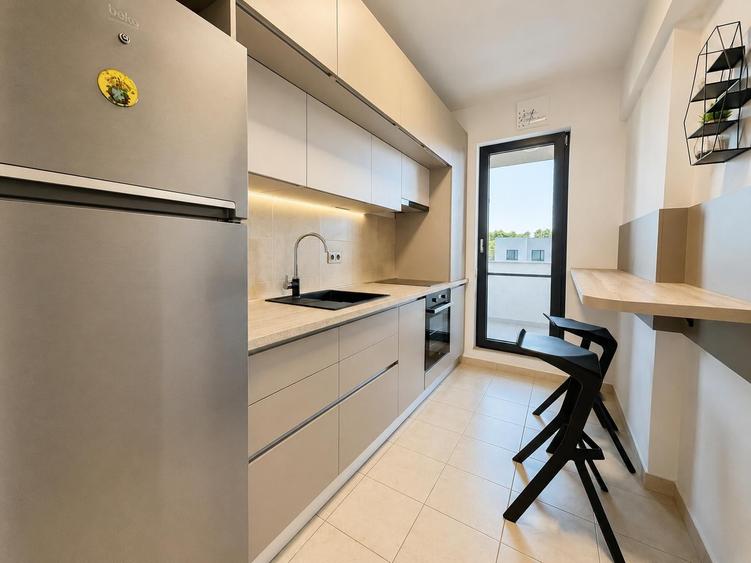Apartament cu 2 camere semidecomandat în Băneasa