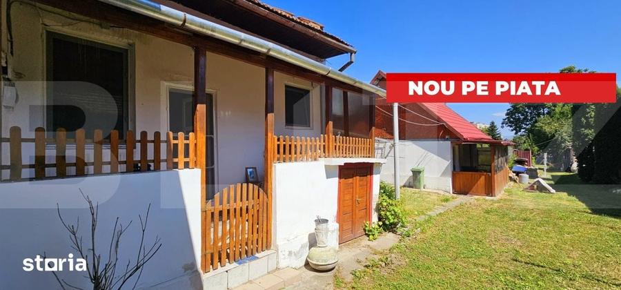 Casă cu 2 camere cu Teren 720 Mp în Central
