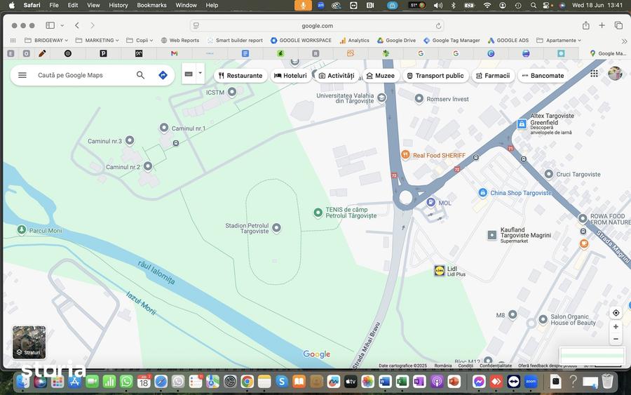 Teren de 17000 mp, în Central