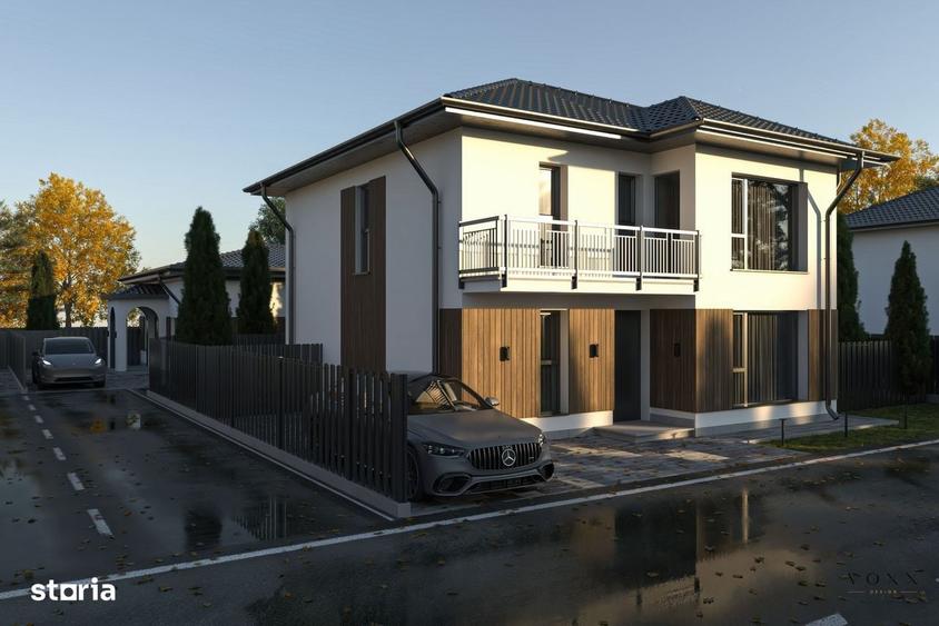 Casă cu 4 camere cu Teren 350 Mp în Tunari