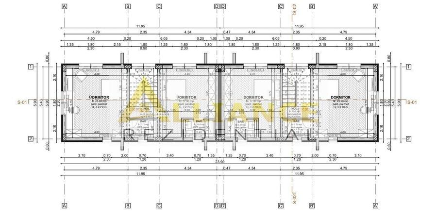 Vila P+1+M | 5 camere - 4 bai | Primarie Popesti - 5