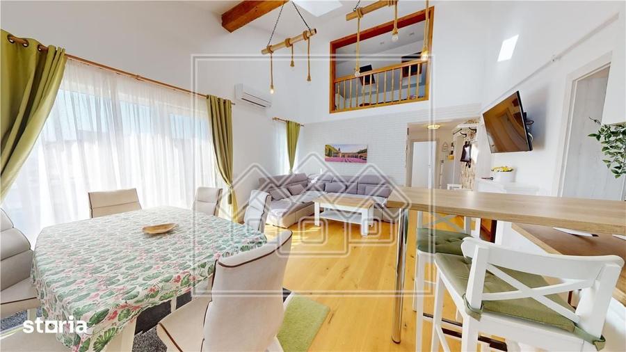 Penthouse mobilat si utilat modern cu terasa de 40 mp - 13