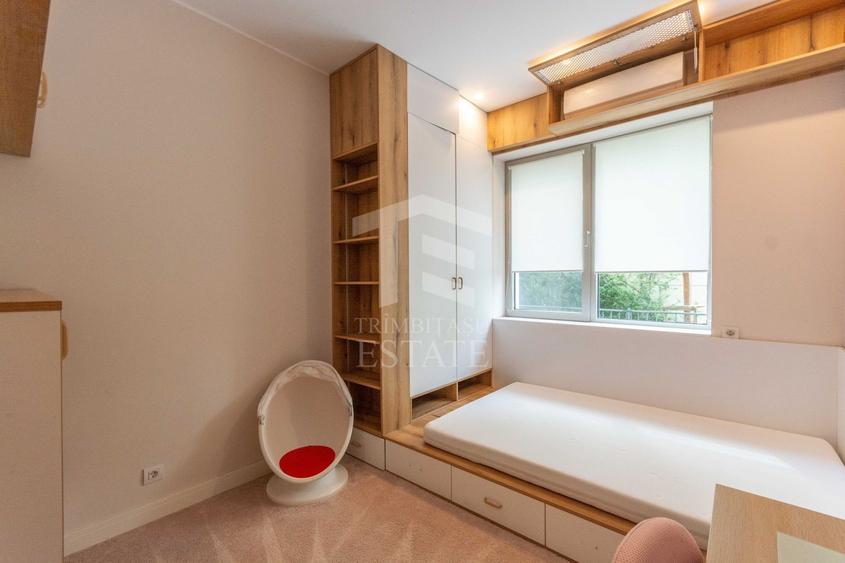 Apartament cu 3 camere decomandat, mobilat în Domenii