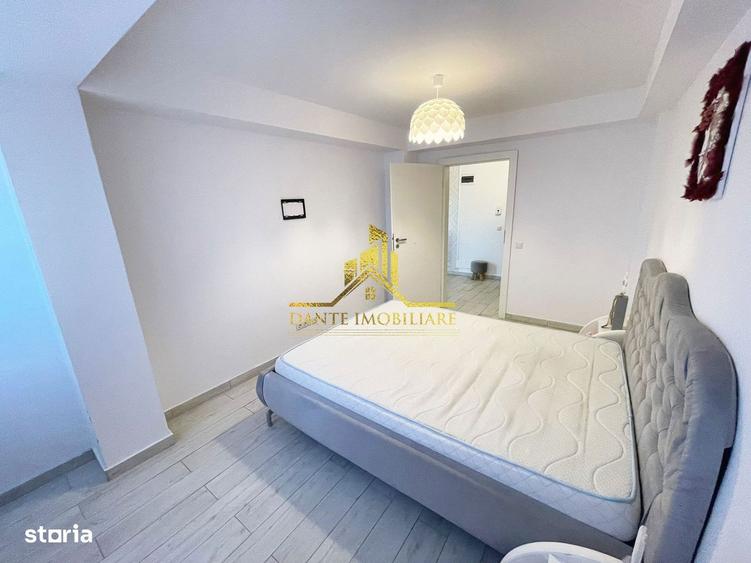 Apartament cu 3 camere semidecomandat, mobilat în Borhanci