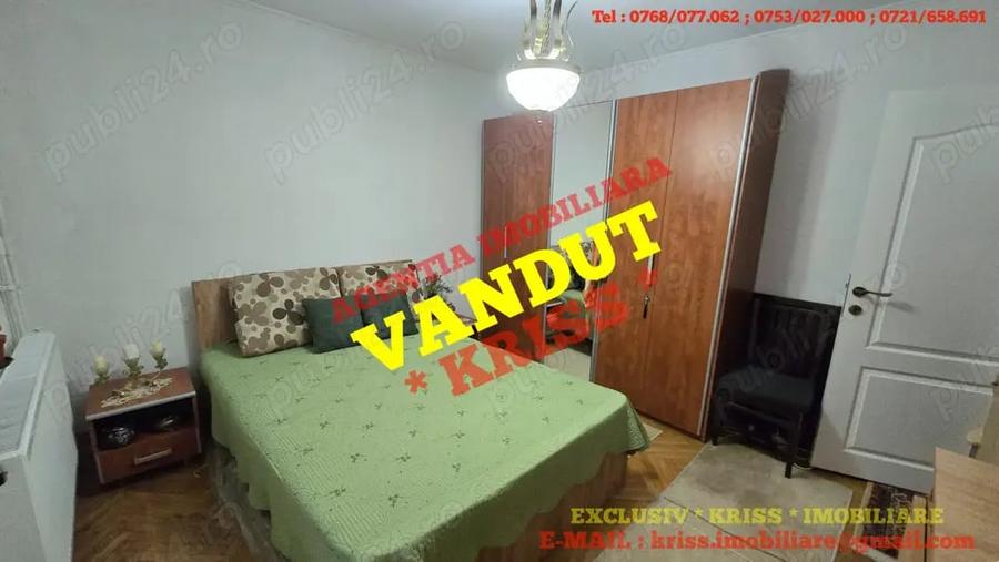 Apartament cu 3 camere decomandat în Exercițiu