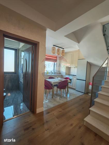 Apartament cu 3 camere, mobilat în Central