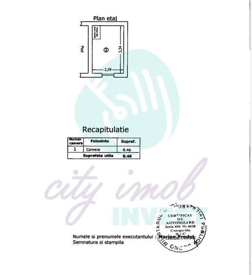 Casă individuală cu 2 camere cu Canalizare în Unirii