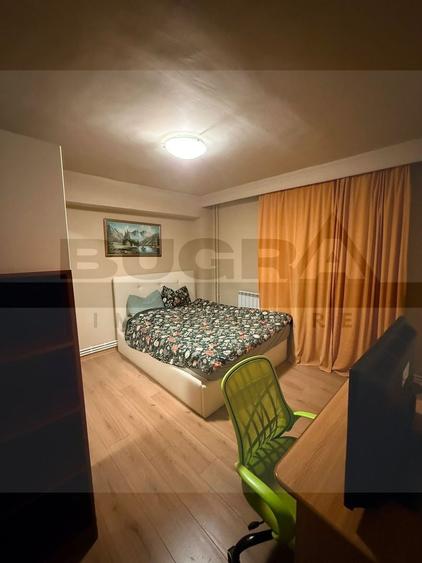 Apartament cu 3 camere decomandat, mobilat în Mărăști