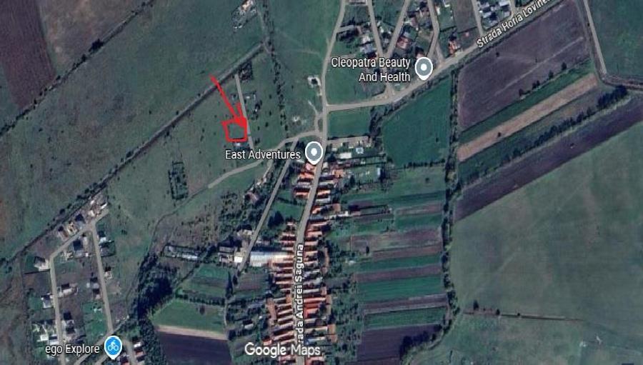 Teren Construcții intravilan de 456 mp, în Hărman