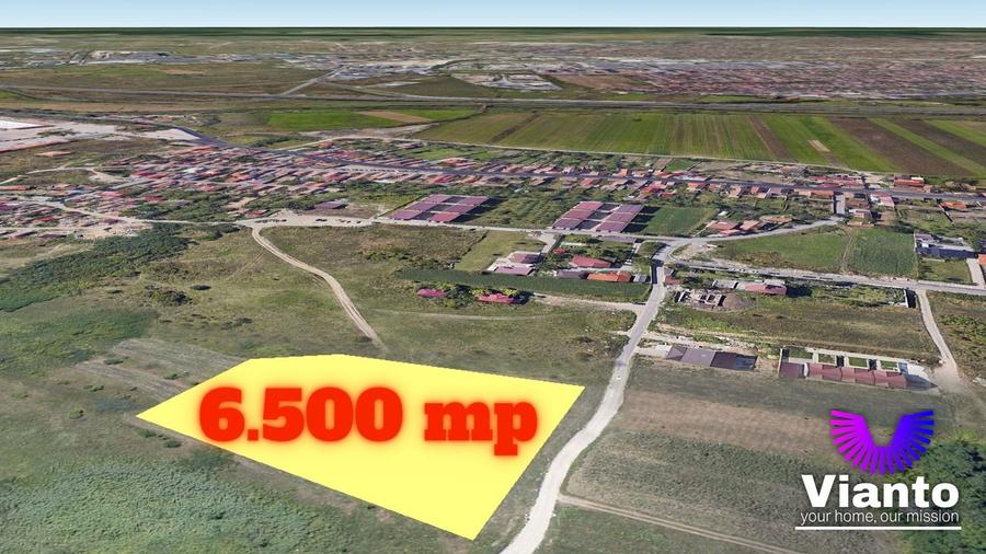 Teren Construcții intravilan de 6500 mp, în Gușterița