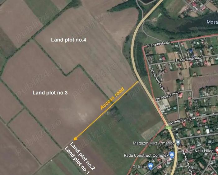 Teren în Lilieci