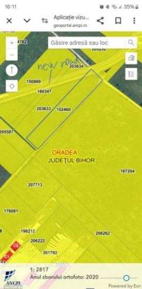 Teren intravilan de 5800 mp, în Iosia-Nord
