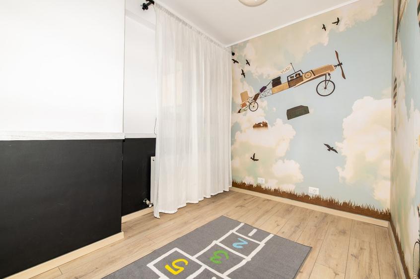 Apartament cu 4 camere decomandat, mobilat în Dămăroaia