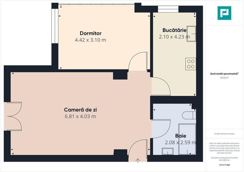 Apartament cu 2 camere in Giroc - 18
