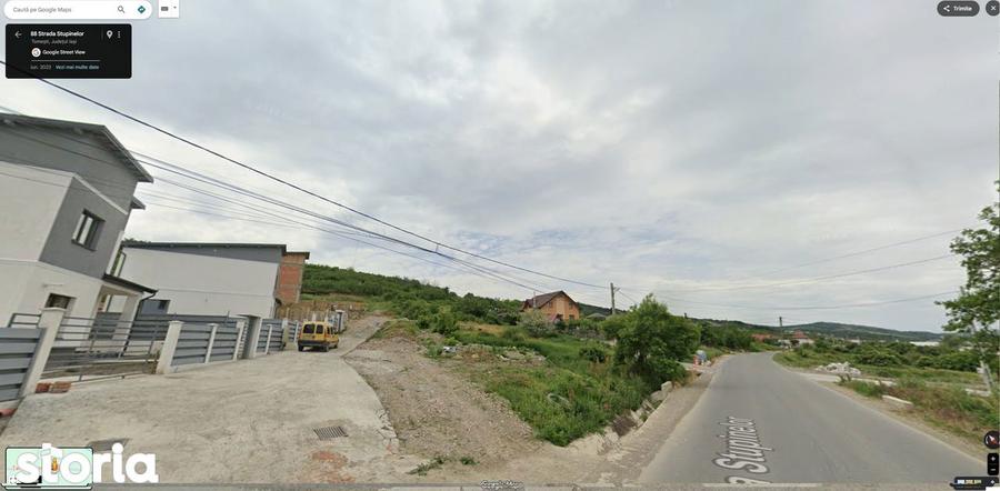 Teren de 5575 mp, în Tomești