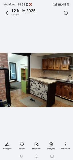 Apartament cu 2 camere semidecomandat în Aviației